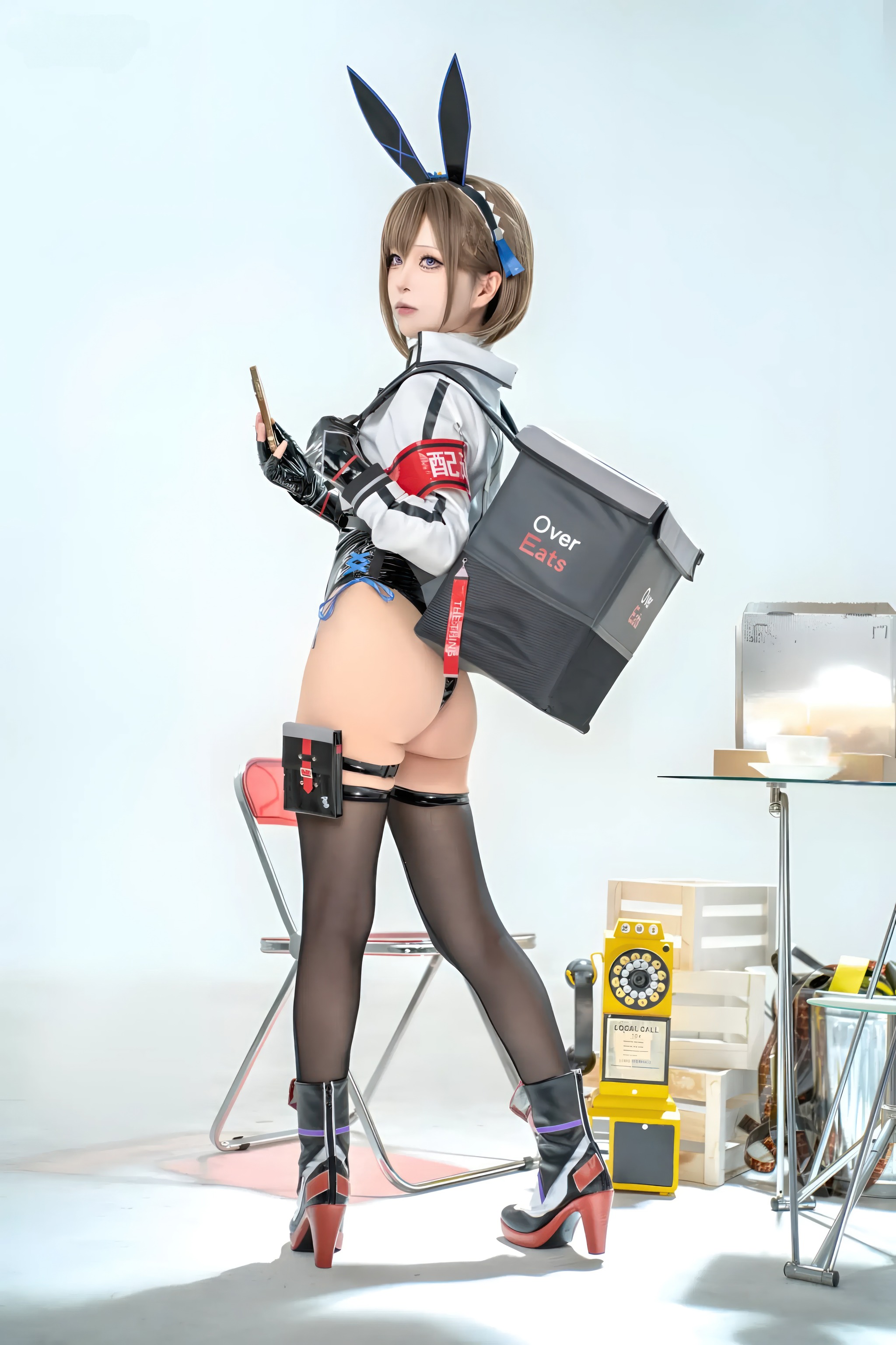 图片[1]-矢量鱼 – NO.023 外卖兔女郎·小葵[40P]-XikXak
